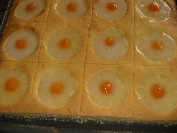 Rührteig:  SPIEGELEIERKUCHEN...  nur ohne Ei + Spiegel - Rezept - Bild Nr. 8