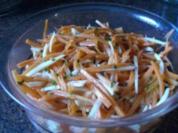 Salatbar:  KAROTTEN - SELLERIE - SALAT - Rezept