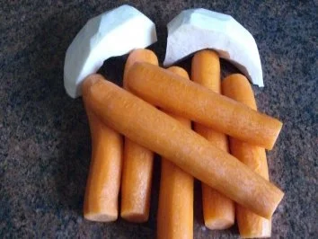 Salatbar:  KAROTTEN - SELLERIE - SALAT - Rezept - Bild Nr. 2