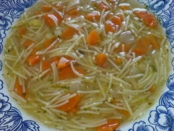 Hühnerbrühe - Nudelsuppe - Rezept - Bild Nr. 15