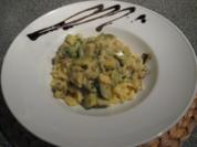Spätzle mit Auberginen-Zucchini-Gemüse - Rezept