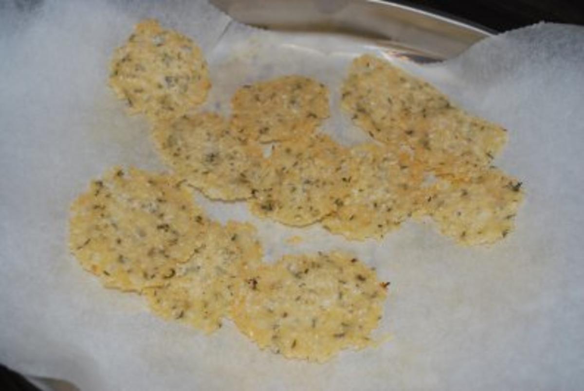 Parmesan-Thymian-Chips - Rezept - Bild Nr. 2