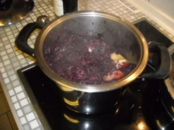 Rezept: Apfelrotkohl Apfelrotkohl - Rezept