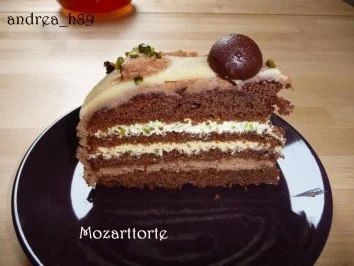 Rezept: Mozarttorte Bild Nr. 2 Mozarttorte - Rezept - Bild Nr. 2