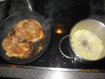 Rezept: Putenschnitzel trifft Aprikosensauce Bild Nr. 2 Putenschnitzel trifft Aprikosensauce - Rezept - Bild Nr. 2