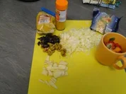 Indischer Apfelreis mit Überraschungen(eingedeutscht) lol - Rezept