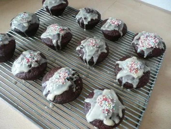 Rezept: Kaffee-Marzipan-Mandel-Muffins Bild Nr. 8 Kaffee-Marzipan-Mandel-Muffins - Rezept - Bild Nr. 8