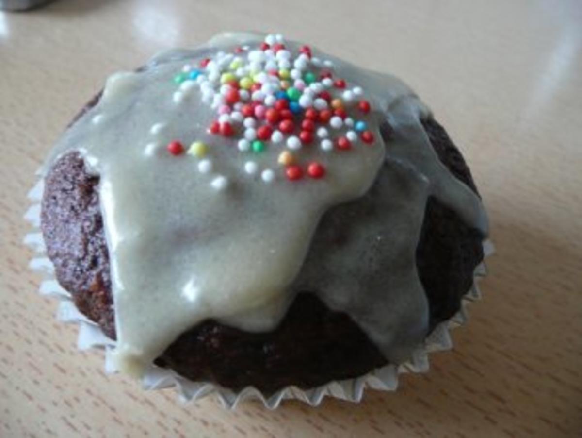 Kaffee-Marzipan-Mandel-Muffins - Rezept - Bild Nr. 9