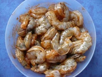 Rezept: Scharfe Garnelenpfanne Bild Nr. 6 Scharfe Garnelenpfanne - Rezept - Bild Nr. 6