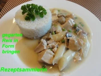 Reis:    R E I S   in der Mikro gegart - Rezept