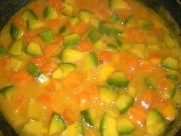 Schweinefilet mit Avocado-Papaya-Ragout - Rezept - Bild Nr. 7