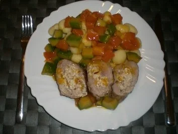 Schweinefilet mit Avocado-Papaya-Ragout - Rezept - Bild Nr. 9