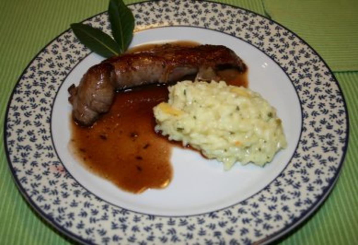 Lammfilets mit Rotwein-Balsamicosoße - Rezept - kochbar.de