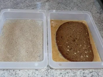 Snack: gebratenes Malz-Mehrkornbrot - Rezept - Bild Nr. 3