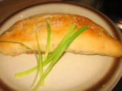 Vegetarisch:  Zwiebel-Knoblauch-Calzone - Rezept