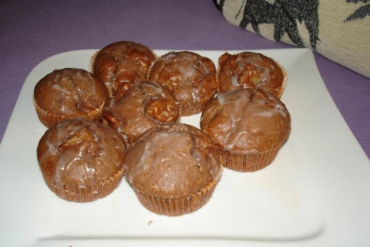 schokoladige Kokos-Ananas-Muffins - Rezept