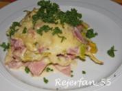 Spätzle-Porree-Auflauf - Rezept