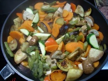 Überbackene Gemüsepfanne - Rezept - Bild Nr. 3