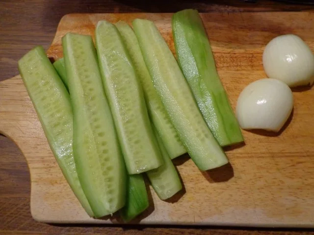 Cremiges Gurkengemüse - Rezept