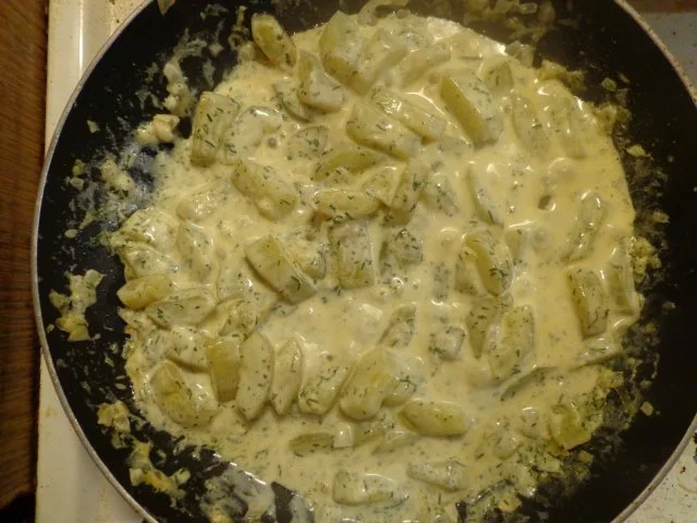 Cremiges Gurkengemüse - Rezept - Bild Nr. 5