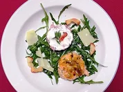 Tatar vom Tunfisch und Lachs auf Rauke an Haselnussöl - Rezept - Bild Nr. 9