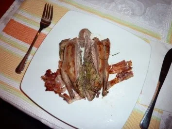 Rezept: Taube im Speckmantel Bild Nr. 4 Taube im Speckmantel - Rezept - Bild Nr. 4