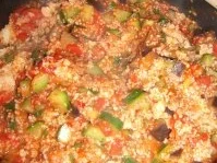 Gemüsepfanne mit Couscous - Rezept