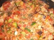 Gemüsepfanne mit Couscous - Rezept