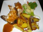 gebackener Spanferkelrücken - Rezept