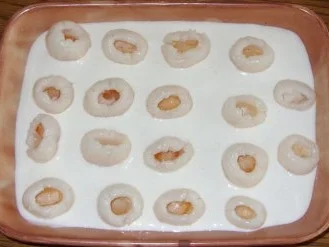 Rezept: Auflauf süss - Litschi-Kokos-Auflauf Bild Nr. 4 Auflauf süss - Litschi-Kokos-Auflauf - Rezept - Bild Nr. 4