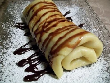 Rezept: Crepe mit Walnussfüllung Crepe mit Walnussfüllung - Rezept