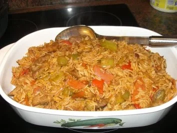 Rezept: Fleisch: REIS - FLEISCH - PAPRIKA - PFANNE Bild Nr. 9 Fleisch: REIS - FLEISCH - PAPRIKA - PFANNE - Rezept - Bild Nr. 9