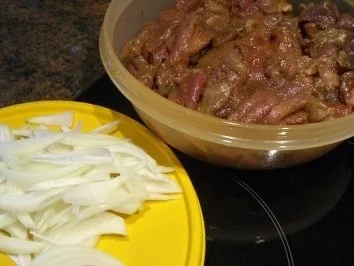 Fleisch:   GYROSPFANNE, kross gebraten - Rezept - Bild Nr. 4