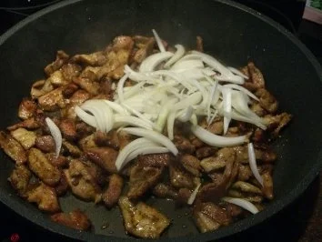 Fleisch:   GYROSPFANNE, kross gebraten - Rezept - Bild Nr. 5