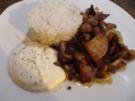 Fleisch:   GYROSPFANNE, kross gebraten - Rezept
