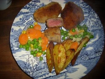 Hauptgericht / Wildrezept: Nuggets vom Rehrücken - Rezept