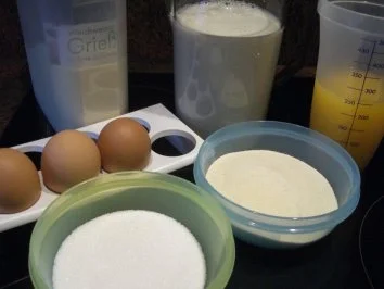 Dessert:  ORANGEN~GRIEß~FLAMMERI - Rezept - Bild Nr. 2