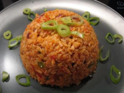 Reisfleisch aus dem Wok - Rezept