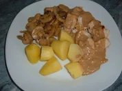 Geflügel........Hähnchenfilets mit Champignons - Rezept