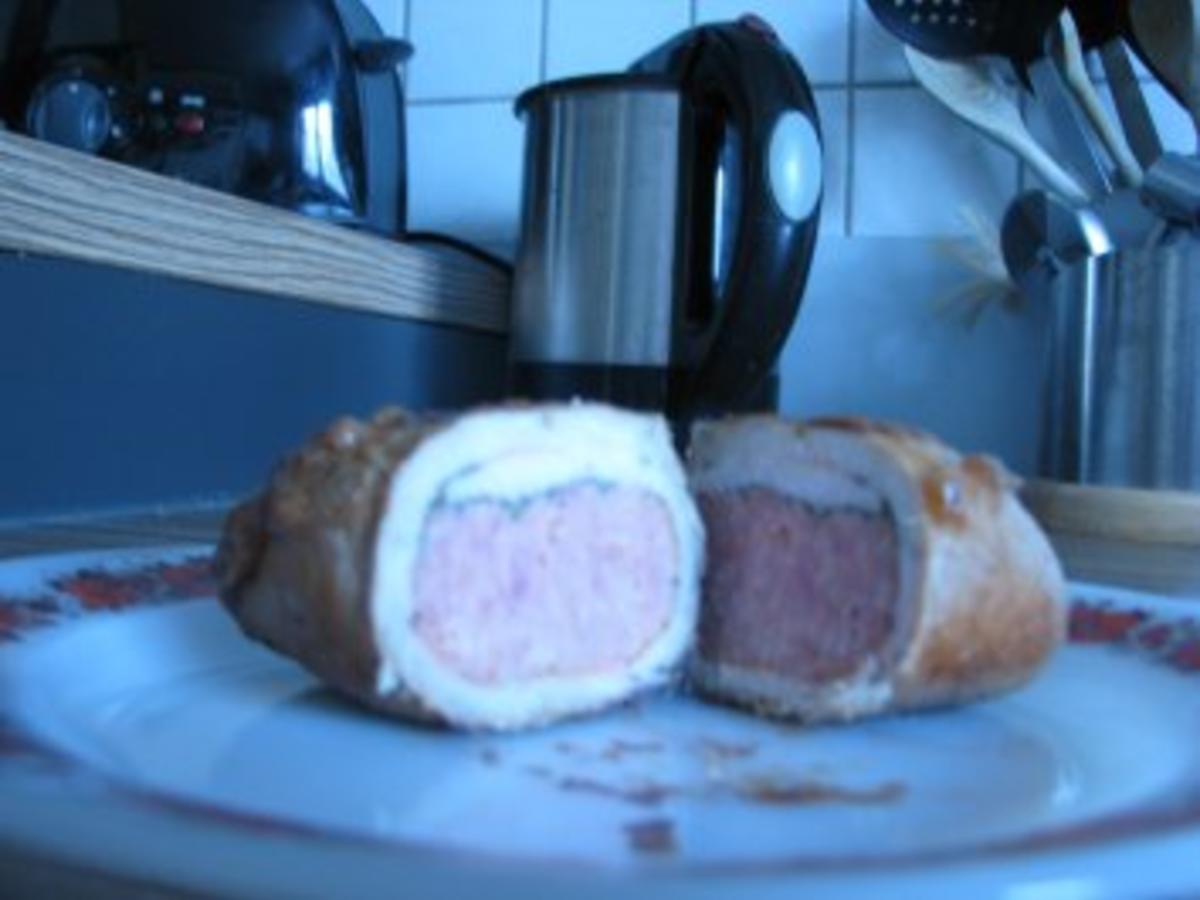 &amp;quot;HAUPTGERICHT&amp;quot; Schweinerouladen gefüllt mit Mett - Rezept - kochbar.de