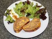 Hackfleisch-Käse-Strudel - Rezept