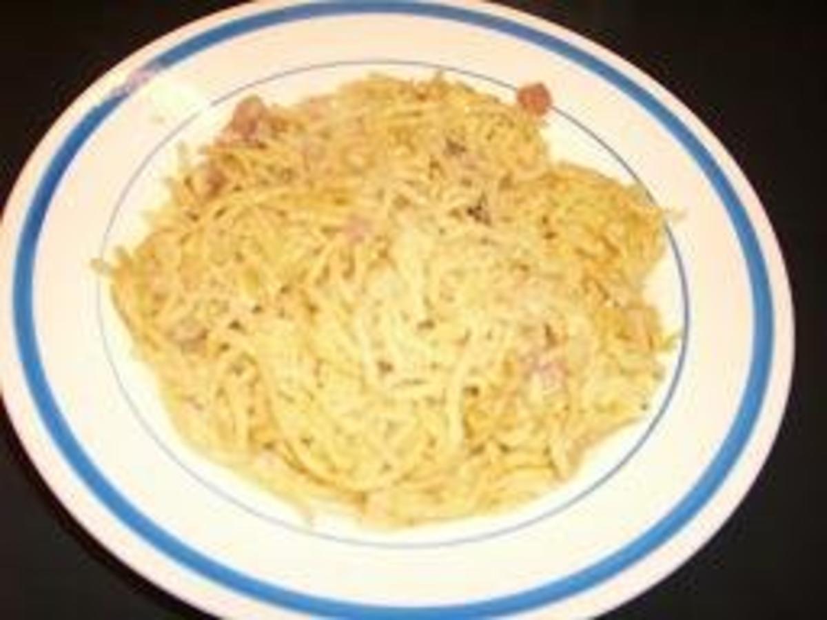 Spaghetti alla Carbonara - Rezept