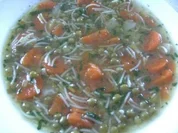 Hühnersuppe  aufgepeppt - Rezept