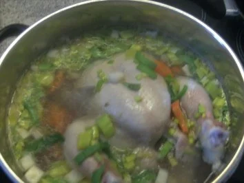 Hühnersuppe  aufgepeppt - Rezept - Bild Nr. 2