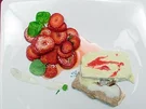 Vanille- und Pralinenparfait mit gepfefferten Erdbeeren - Rezept - Bild Nr. 9