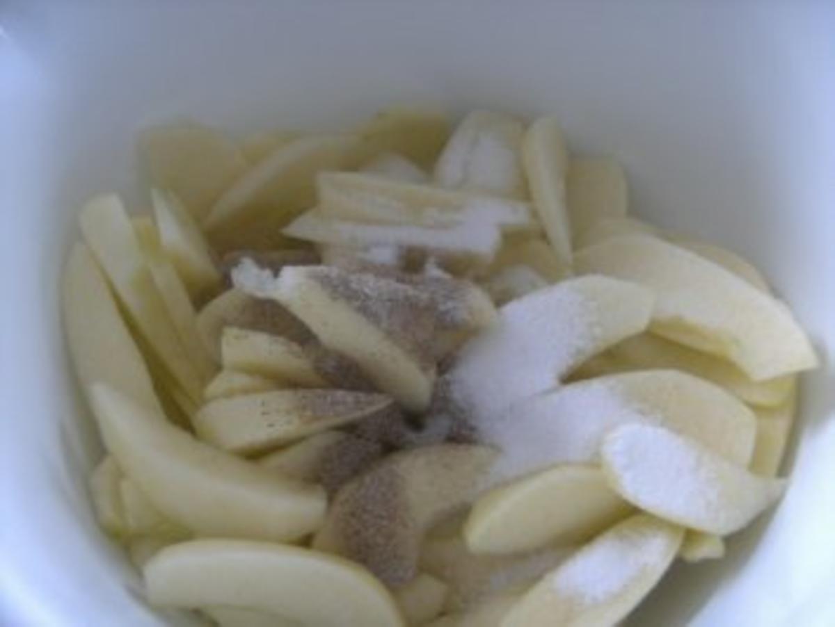 Apfelkuchen  mit Vanille-Zitronen-Geschmack - Rezept - Bild Nr. 3