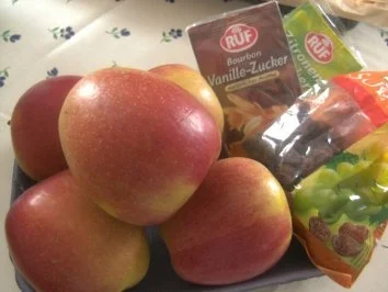 Apfelkuchen  mit Vanille-Zitronen-Geschmack - Rezept - Bild Nr. 2