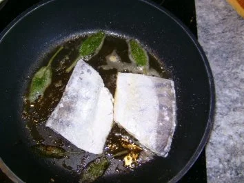 Zander in Salbeibutter - Rezept - Bild Nr. 3