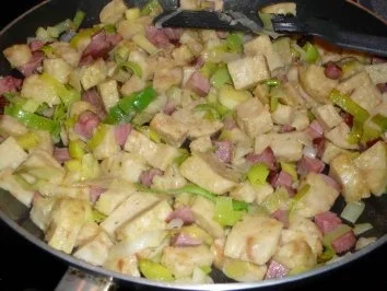 Semmelknödel-Reste-Pfanne - Rezept - Bild Nr. 6