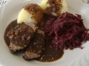 Westfälischer Sauerbraten mit Pumpernickelsauce - Rezept